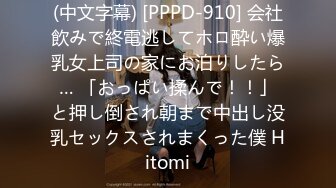 (中文字幕) [PPPD-910] 会社飲みで終電逃してホロ酔い爆乳女上司の家にお泊りしたら… 「おっぱい揉んで！！」と押し倒され朝まで中出し没乳セックスされまくった僕 Hitomi