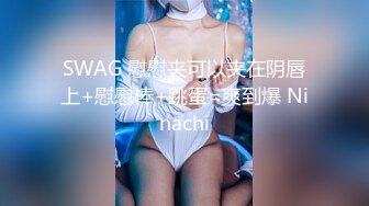 SWAG 慰慰夹可以夹在阴唇上+慰慰棒+跳蛋=爽到爆 Ninachi